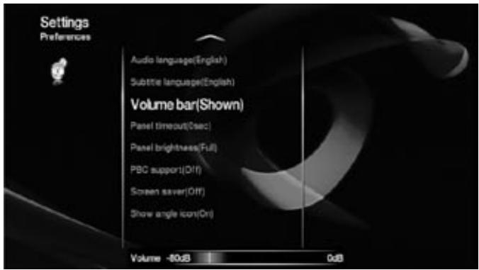 HARMAN KARDON HS 210 - Preférences - 3