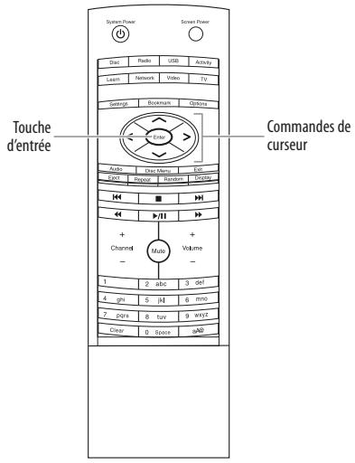 HARMAN KARDON HS 210 - Utilisation du système de menus à l'écran - 2