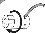 HARMAN KARDON HS 210 - Pour connecter le fil de haut-parleur aux terminaux du récepteur : - 3