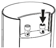 HARMAN KARDON HS 210 - ATTENTION : avant de connecter les enceintes, assurez-vous que le récepteur est étée int et que le cordon secteur est débranché du récepteur et de la prise secteur. - 1