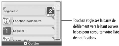 NINTENDO 2DS - Pour consulter les notifications - 1