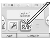 NINTENDO 2DS - Touchez l'icone correspondante dans le menu HOME. - 1