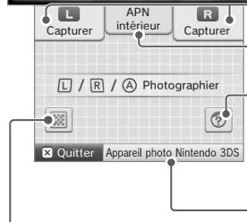 NINTENDO 2DS - Prendre des photos avec l'appareil photo Nintendo 3DS - 2