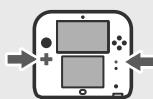 NINTENDO 2DS - Configurer la luminosité des écans et la communication sans fil pour les logiciels Nintendo DS et Nintendo DSi : - 4