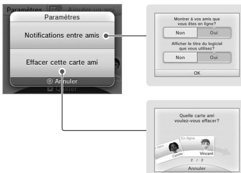 NINTENDO 2DS - Paramètres de la liste d'amis - 1