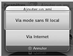 NINTENDO 2DS - Enregisterr un ami via la communication sans fil locale - 1