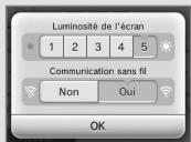 NINTENDO 2DS - Luminosite des écrans et communication sans fil - 1