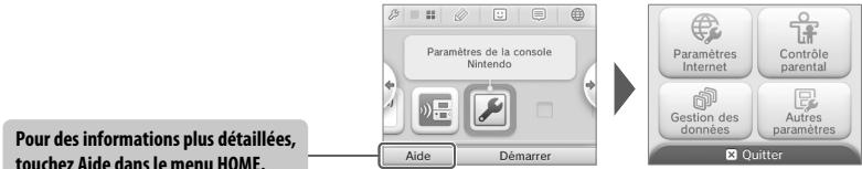 NINTENDO 2DS - Paramètres de la console - 1