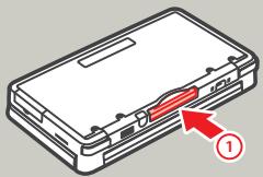 NINTENDO 3DS - Retirer une carte de jeu - 1
