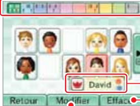 NINTENDO 3DS - Modifier ou effacer un Mii - 2