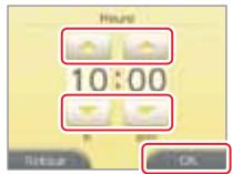 NINTENDO 3DS - Date et heures - 3