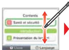 NINTENDO 3DS - Consulter la table des matieres - 1