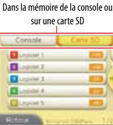 NINTENDO 3DS - Gérer les données de logiciels Nintendo 3DS ou des Nintendo DSiWare - 3