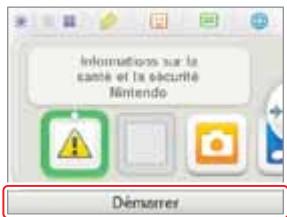 NINTENDO 3DS - Démarrer un logiciel - 3