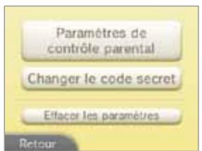 NINTENDO 3DS - Modifier ou enlever une restriction - 4