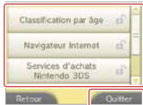 NINTENDO 3DS - Configurer le contrôle parental - 5