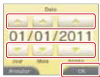 NINTENDO 3DS - Date et heures - 2