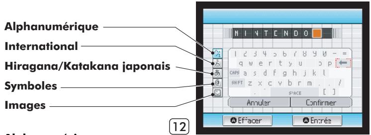 NINTENDO DS LITE - Comment utiliser le clavier virtuel - 1