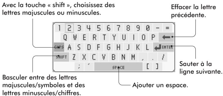 NINTENDO DS LITE - Comment utiliser le clavier virtuel - 2