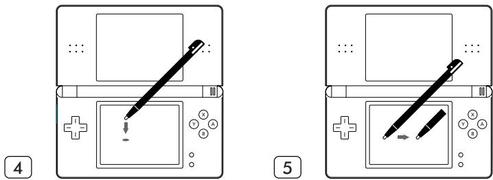 NINTENDO DS LITE - Comment utiliser le stylet et l'écran tactile du Nintendo DS - 1