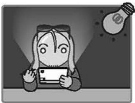 NINTENDO DSI - L'appareil photo Nintendo DSi ne reconnaît pas votre visage : RECONNAISSANCE IMPOSSIBLE s'affiche à l'écran - 1