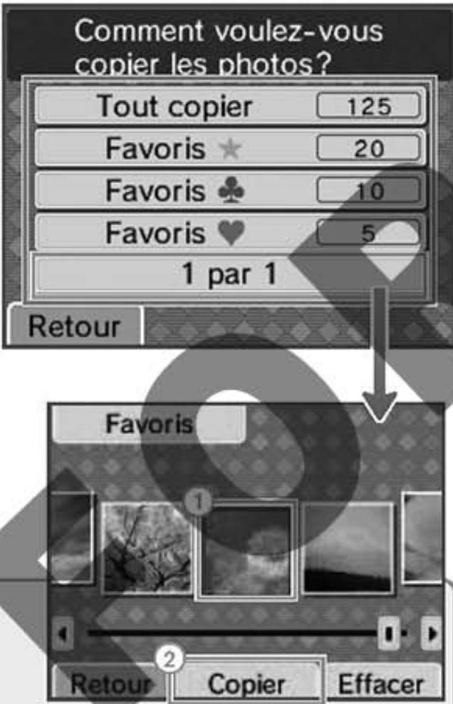 NINTENDO DSI - Copier des photos ou des cadres - 3