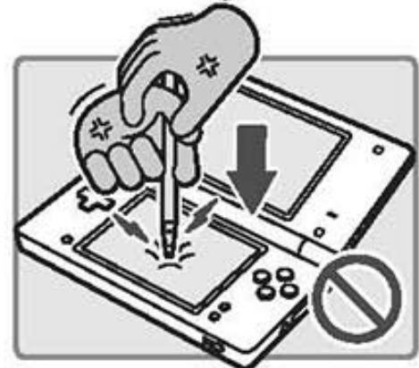 NINTENDO DSI - Consignes d'utilisation du stylet Nintendo DSi et de I'ecran tactile - 2