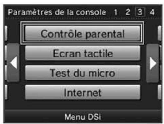 NINTENDO DSI - Comment désactiver la fonction de contrôle parental - 2