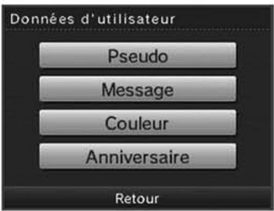 NINTENDO DSI - Données d'utilisateur - 1