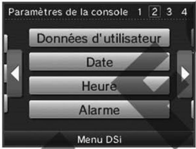 NINTENDO DSI - Paramètres 2 - 1