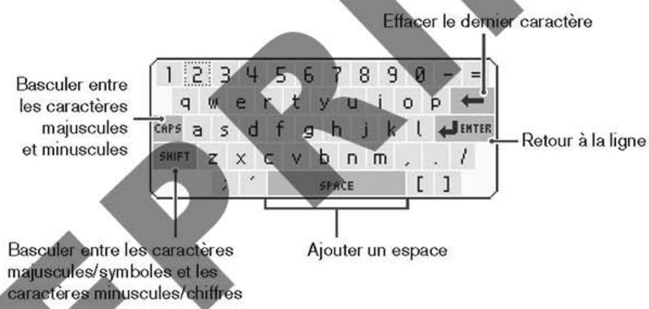 NINTENDO DSI - Utilisation du clavier - 1