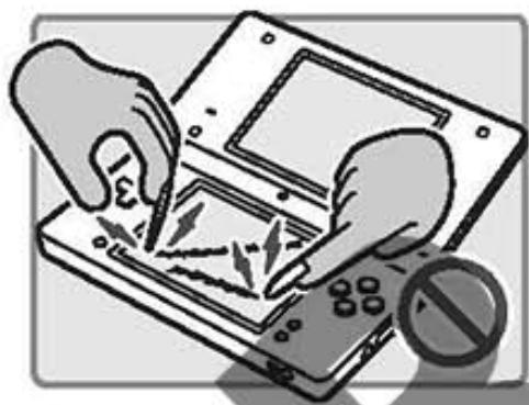 NINTENDO DSI - Consignes d'utilisation du stylet Nintendo DSi et de I'ecran tactile - 3