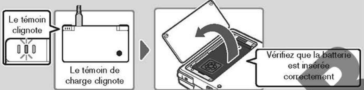 NINTENDO DSI - La batterie de la console Nintendo DSi ne peut pas etre rechargee / Le témoin de charge ne s'allume pas - 3