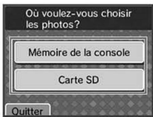 NINTENDO DSI - Echanger des photos et des cadres - 5