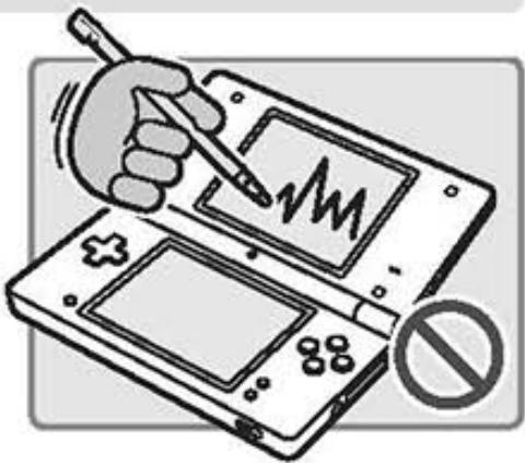 NINTENDO DSI - Consignes d'utilisation du stylet Nintendo DSi et de I'ecran tactile - 1