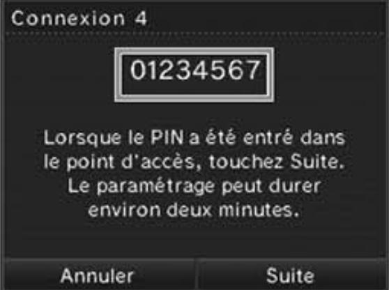 NINTENDO DSI - Opérations à effectuer directement sur le point d'accès - 2