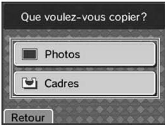 NINTENDO DSI - Copier des photos ou des cadres - 2