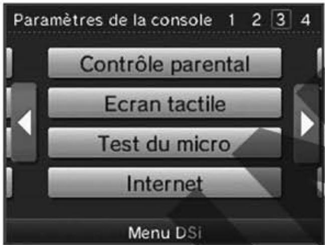 NINTENDO DSI - Paramètres 3 - 1