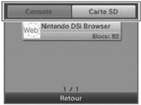 NINTENDO DSI XL - Copier/Effacer - 1