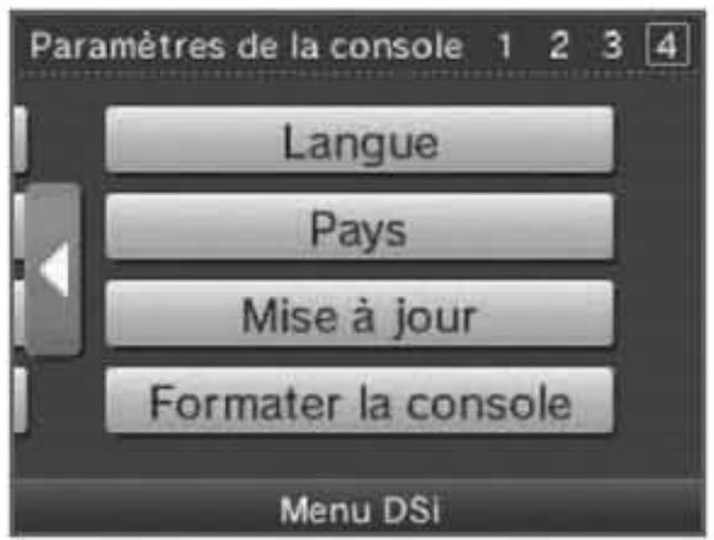 NINTENDO DSI XL - Paramètres 4 - 1