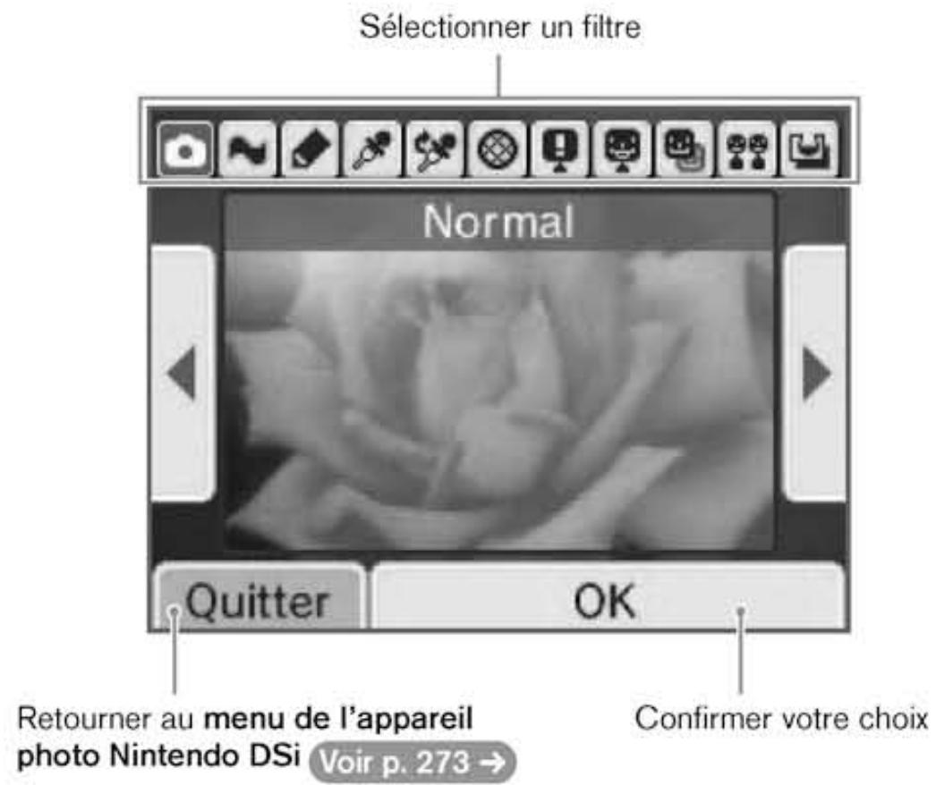NINTENDO DSI XL - Choisir un filtre - 1