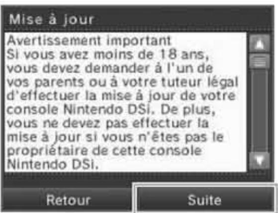 NINTENDO DSI XL - Comment effectuer une mise à jour - 2