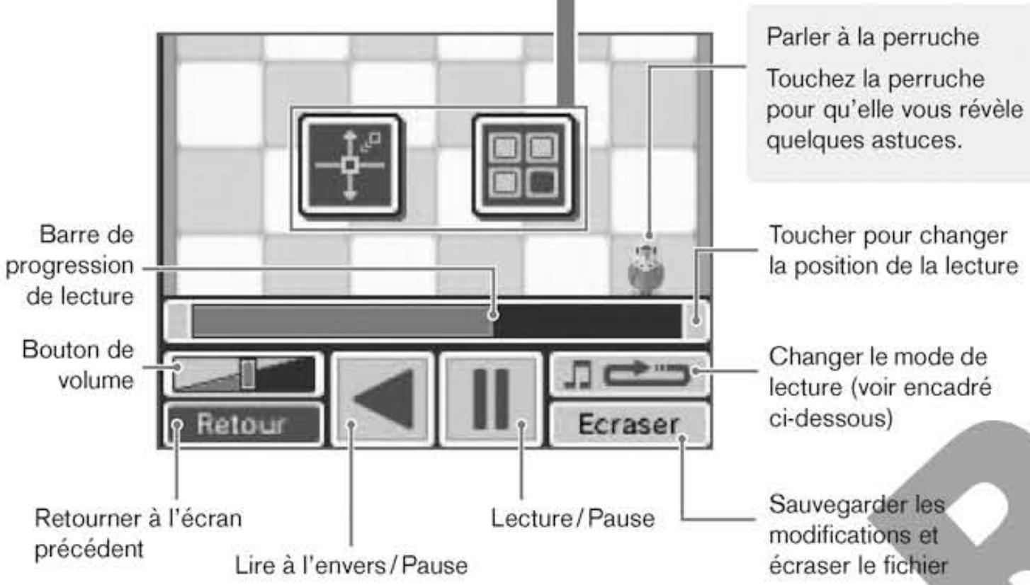 NINTENDO DSI XL - Modifier des sons - 2