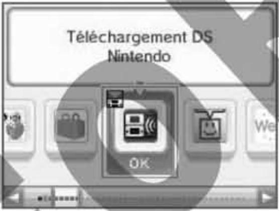 NINTENDO DSI XL - Démarrer le téléchargement DS sur la console cliente - 1