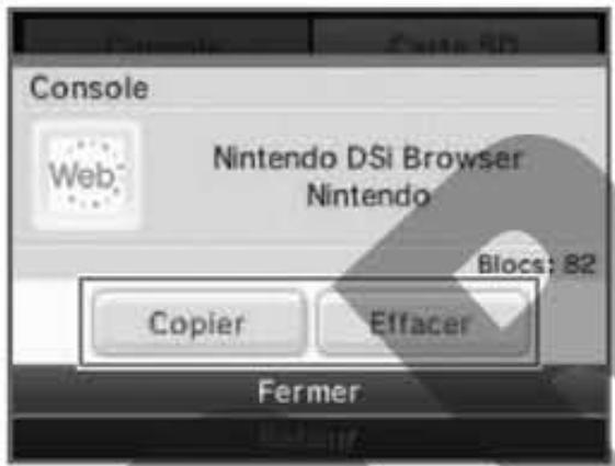 NINTENDO DSI XL - Copier/Effacer - 3