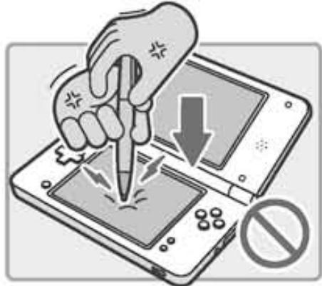 NINTENDO DSI XL - Consignes d'utilisation du stylet Nintendo DSi XL ou du stylet Nintendo DSi XL (grand format) et de l'écran tactile - 2