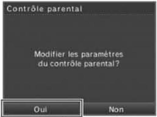 NINTENDO DSI XL - Changer les paramètres de la fonction de contrôle parental - 2