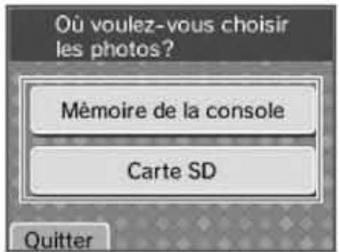 NINTENDO DSI XL - Échanger des photos et des cadres - 11