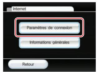NINTENDO WII - Sélections d'installation Internet pour rechercher un point d'accès - 1