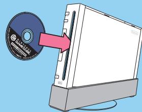 NINTENDO WII - Insérer un disque de jeu - 2